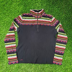 Vintage Y2K L-RL Ralph-Lauren Sweater Women XS/S 18x21 Black